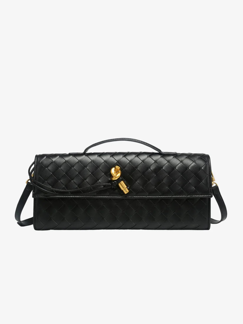 LIVA WOVEN CLUTCH