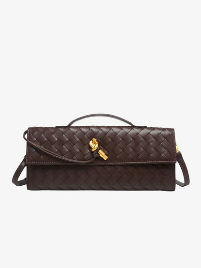 LIVA WOVEN CLUTCH