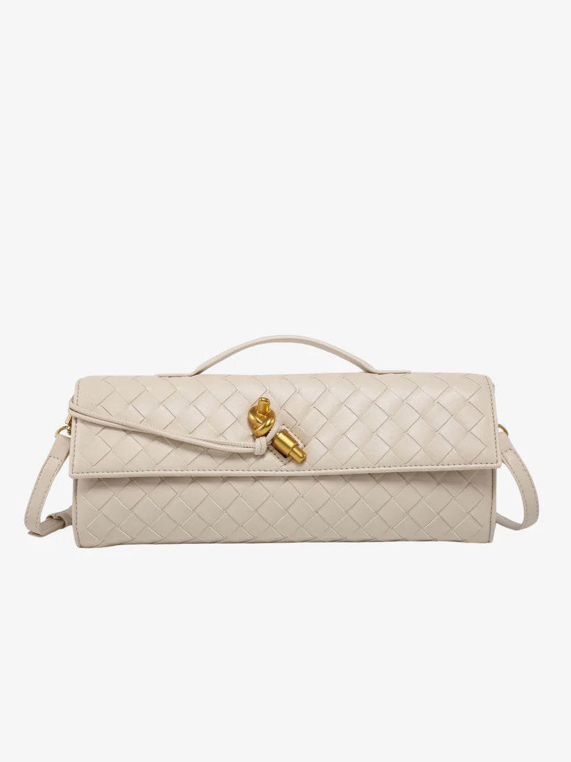 LIVA WOVEN CLUTCH