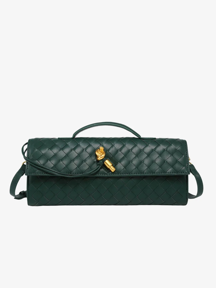 LIVA WOVEN CLUTCH