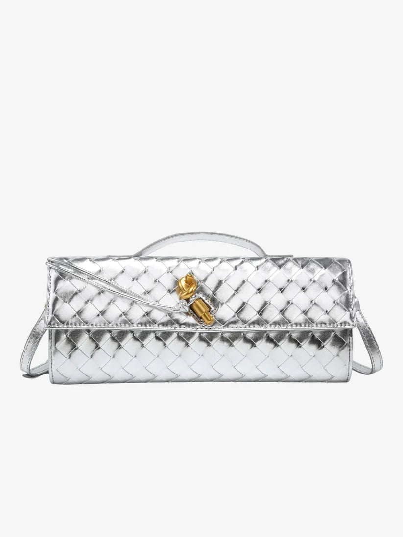 LIVA WOVEN CLUTCH