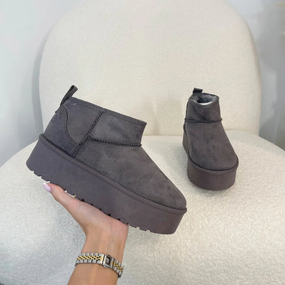 THE COZY WALKS™ - FAUX SUEDE BOOTS